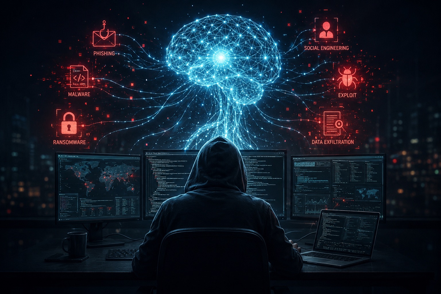 Cyberattacchi potenziati dall'intelligenza artificiale
