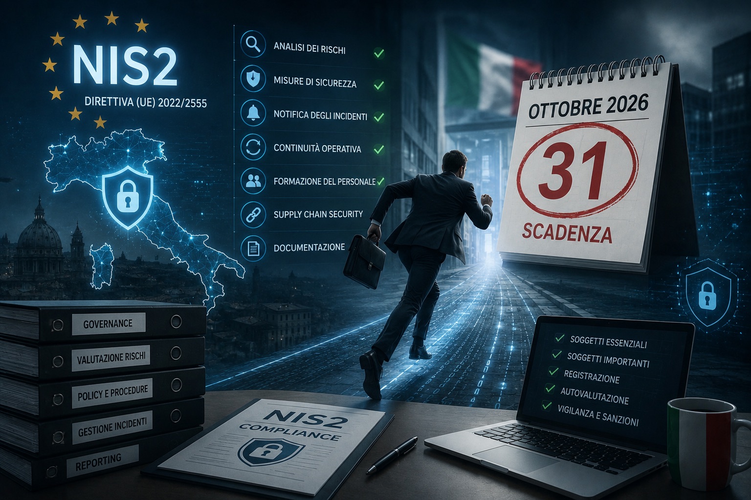 NIS2 — la scadenza del 31 ottobre 2026